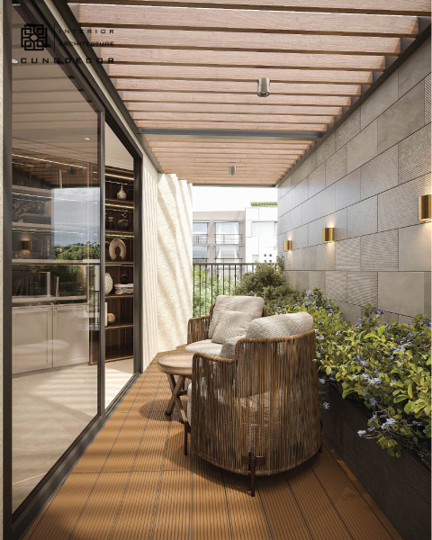 Nhà phố hiện đại